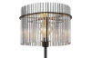 Stojací lampa Gorley 152 cm,  skleněné tyčinky