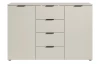 Komoda Linz 135 cm, kašmírová béžová