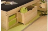 Úložná postel s nočními stolky Claas 160x200 cm