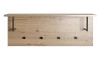 Nástěnný šatní panel Parma, šířka 80 cm, dub/černý