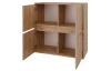 Nástěnná skříňka Asko Living, 75 cm, dub artisan