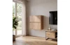 Nástěnná skříňka Asko Living, 75 cm, dub artisan