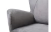Křeslo Next, šedá látka/nohy přírodní dub