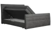 Postel boxspring Bonny 180x200 cm, antracitová vintage látka