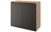 Nástěnná skříňka Asko Living, 75 cm, dub artisan/antracit