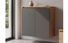 Nástěnná skříňka Asko Living, 75 cm, dub artisan/antracit