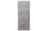 Botník Fulda, bílý/šedý beton, výška 152 cm