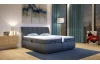 Postel boxspring s polohováním Meryl 180x200 cm, antracitová látka