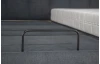 Postel boxspring s polohováním Meryl 180x200 cm, antracitová látka