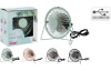 Ventilátor USB 15 cm, kov (mix barev)