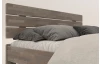 Postel Lina 180x200 cm, šedý buk