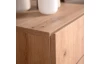Široká TV skříňka Nola, dub artisan/černá
