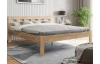 Manželská postel Tema 180x200 cm, přírodní buk