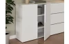 Úložná skříňka/botník Oreso 76 cm, bílá