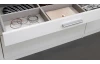 Šatní skříň Hildesheim, 181 cm, bílá/bílá