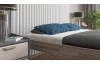 Postel Tema Futon 180x200 cm, šedý buk