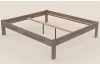 Postel Tema Futon 180x200 cm, šedý buk