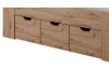 Postel Astral 160x200 cm, dub artisan