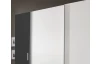 Šatní skříň Lotto, bílá/grafitová