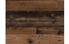 Obývací stěna Pico, tmavý beton/vintage optika dřeva, s osvětlením