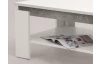Konferenční stolek Tim, bílý/šedý beton