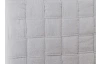 Postel Fendi 180x200 cm, světle šedá látka