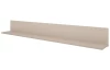 Nástěnná police Carlos, béžová kašmír, 150 cm