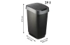 Odpadkový koš Twist 25 l, antracitový