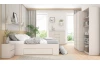 Šatní skříň Carlos, béžová kašmír, 100 cm