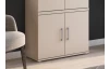 Nízká skříňka/skříňový nástavec Nitro 70 cm, béžový kašmír