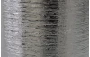 Váza Modern 30 cm, kuželovitá, stříbrná