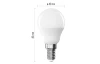 LED žárovka Classic Mini Globe, E14, 2,5 W, 350 lm