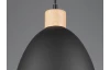 Lustr Jagger 25 cm, černý