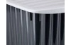 Úložný box s víkem 30x16 cm, černý, recyklovaný plast