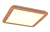 Stropní LED osvětlení Camillus 30x30 cm, imitace dřeva