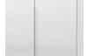 Šatní skříň New York D, 135 cm, bílá/bílý lesk