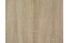 Šatní skříň se zrcadlem Click, 135 cm, dub sonoma/bílá