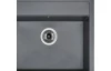 Kuchyňský granitový dřez Sinks Solo 560, šedý titanium