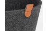 Úložný košík LifeStyle 24 cm, tmavě šedá