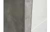 Komoda Stone 152 cm, beton/bílá