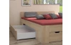 Postel Astral 160x200 cm, dub sonoma