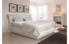 Postel boxspring Agnes 180x200 cm, krémová látka