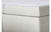 Postel boxspring Agnes 180x200 cm, krémová látka