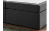 Postel boxspring Aston 180x200 cm, antracitově šedá látka