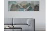 Ručně malovaný obraz Abstrakce I 150x50 cm, 3D struktura