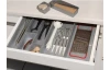 Organizér do šuplíku Pepe 38x15 cm, šedý