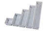 Organizér do šuplíku Pepe 38x15 cm, šedý