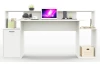 Psací stůl s nástavcem Zocker, bílý