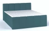Postel boxspring Fresco 180x200 cm, petrolejová látka