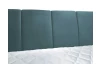Postel boxspring Fresco 180x200 cm, petrolejová látka